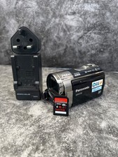 Panasonic SDR-S70 Camcorder Black 10x Zoom Compact SD Video Camera