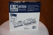 Print File Archival 35-1M Continuous Roll Negative Preservers 1000 Feet