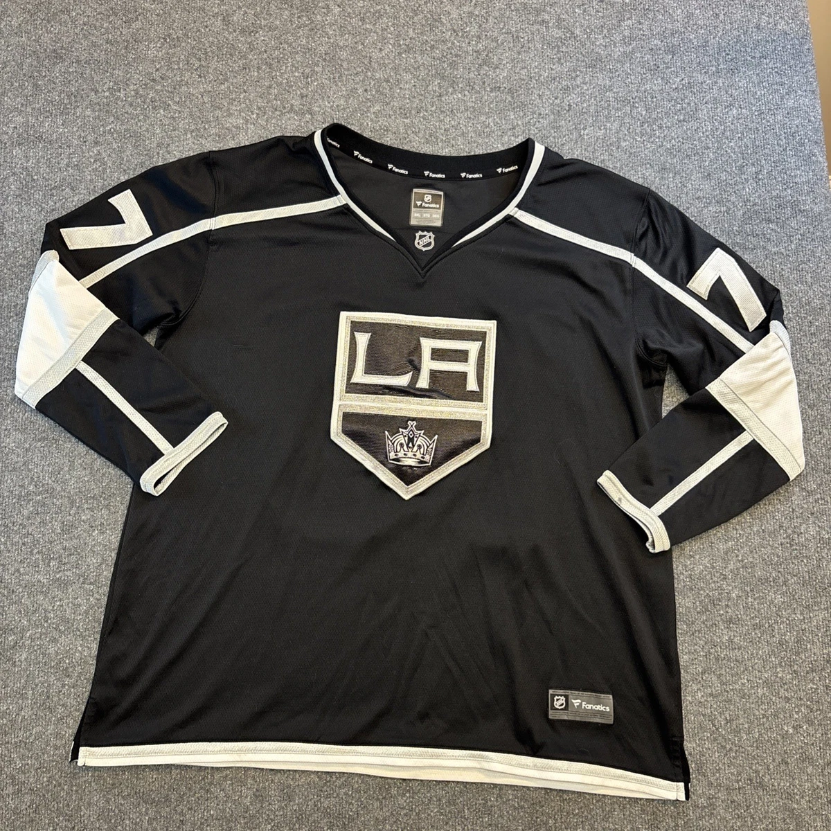 Maillot Officiel NHL Los Angeles Kings Fanatics Breakaway – Noir Taille M