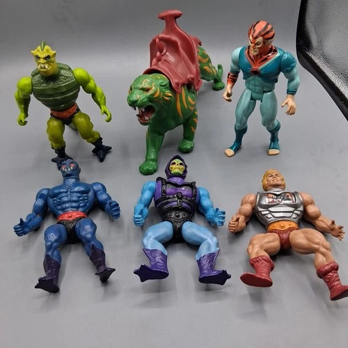 x6 1980s He Man Masters Of The Universe Misc Figures Only Vintage
