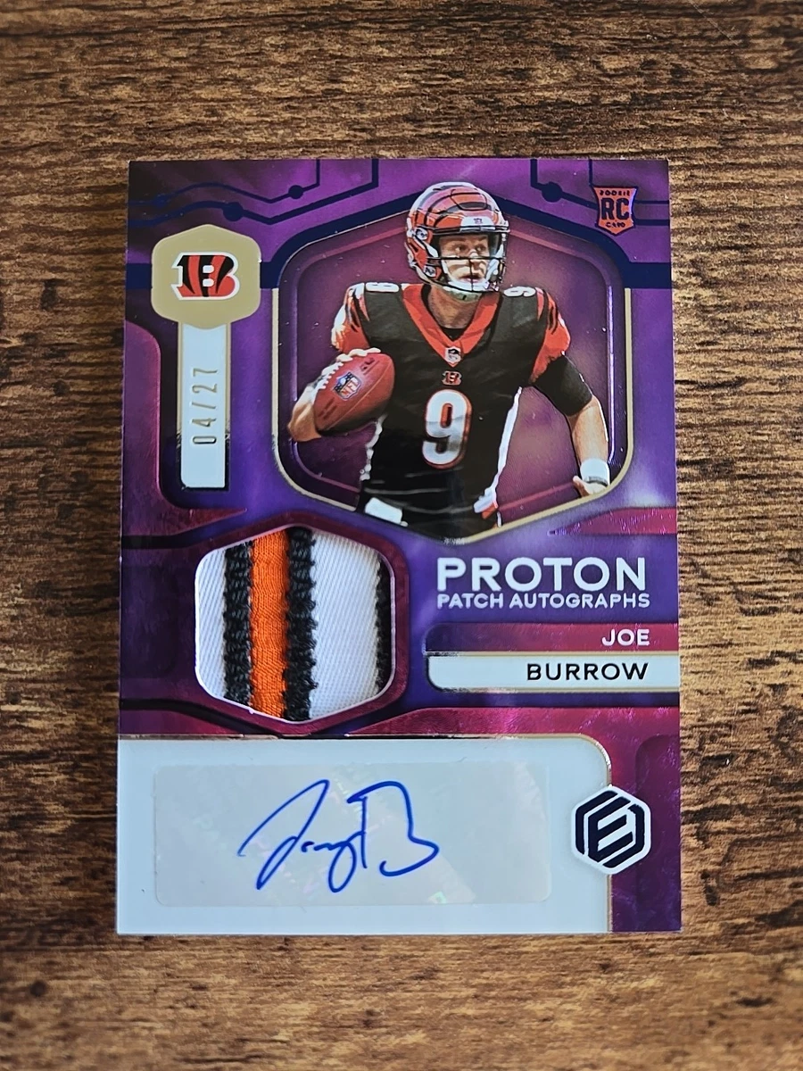 2020 Panini Elements Joe Burrow #PA-JB for sale | eBay