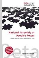 Lambert M. Surhone (U. A.) | National Assembly Of People's Power | Taschenbuch
