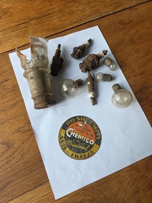 Vintage Chemico Do Not Empty The Original Anti-freeze Tag