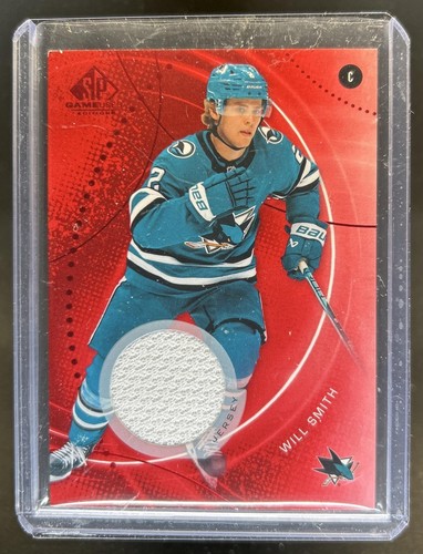 2025-26 SP Game Used Will Smith Red #66 Sharks