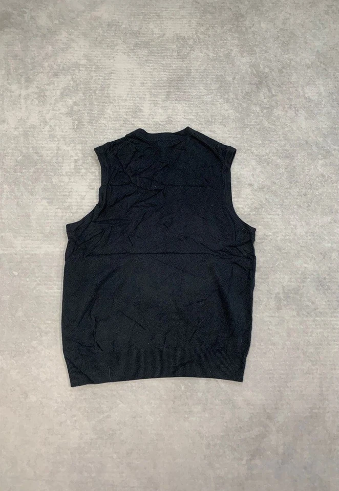 Chaleco Suéter Tejido Dockers Estampado Abstracto Tejido Para Mujer L Foto 4 de 4