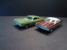 Auto World 1971 Plymouth Sport Fury GT bronze  Sherwood bundle- Loose 1:64