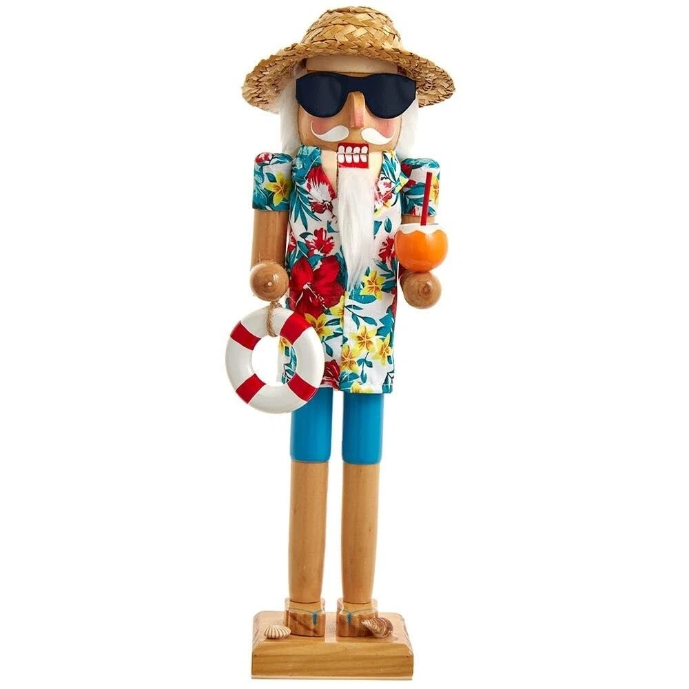 Kurt Adler Beach Santa Nutcracker