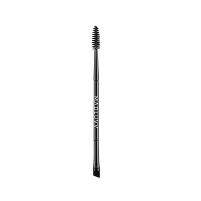 Duo Eyebrow Brush - Angled and Spoolie Professional Eye Brow Brushes for Precisi