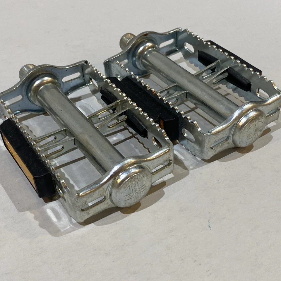 NUEVO Pedales Union U40 9/16 Trampa para Ratas Hecho en EE. UU. Aprobado por Schwinn Old School Nuevo de Lote Antiguo Foto 4 de 4