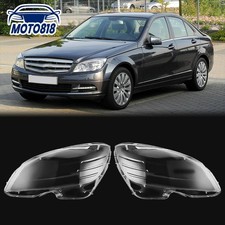 2× Für Mercedes Benz C-Class W204 C300 2008-2011 Scheinwerferglas Linsen L+R 2× Für Mercedes Benz C-Class W204 C300 2008-2011 Scheinwerferglas Linsen L+R