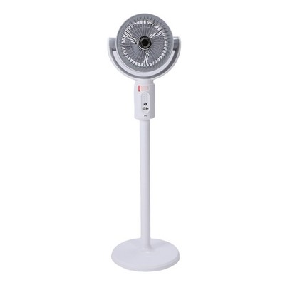 Standing Fan Rechargeable 4000mAh Adjustable Height Speed Low Noise USB Pedestal