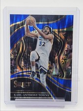 KARL-ANTHONY TOWNS 2023-24 SELECT COURTSIDE FLASH BLUE PRIZM #205 /99 Q3753