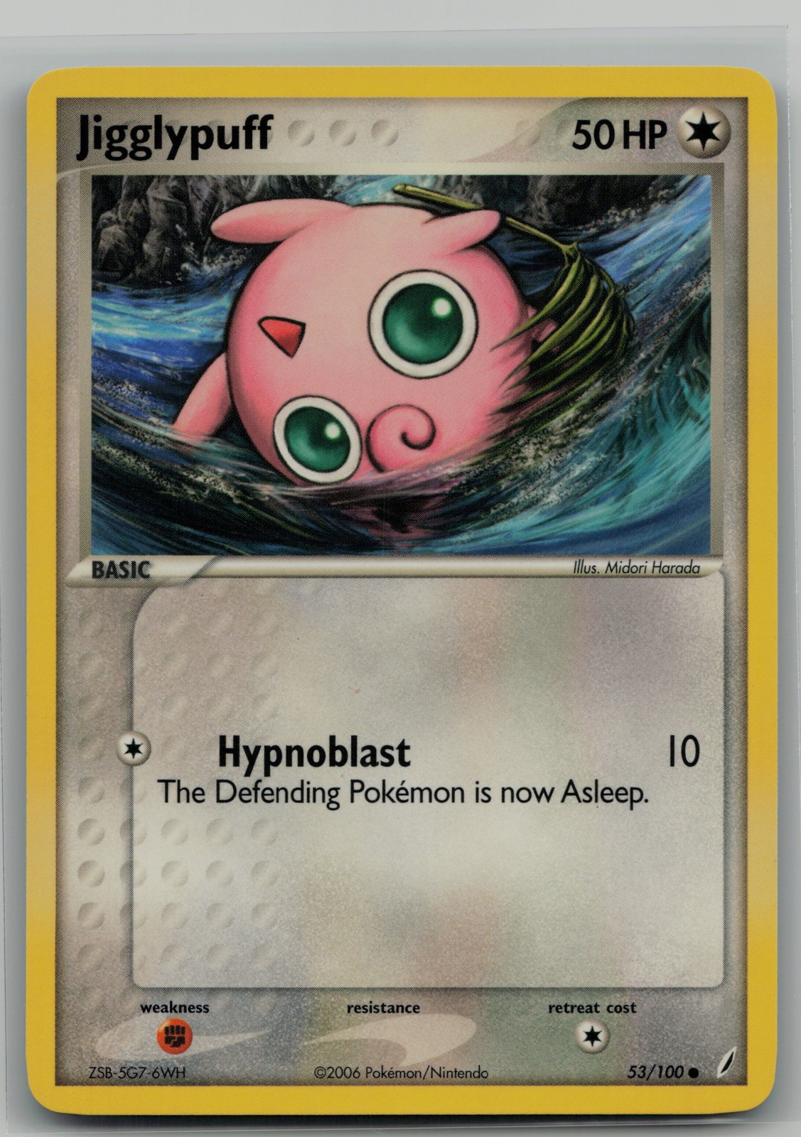 Jigglypuff Common Crystal Guardians 53/100 NM