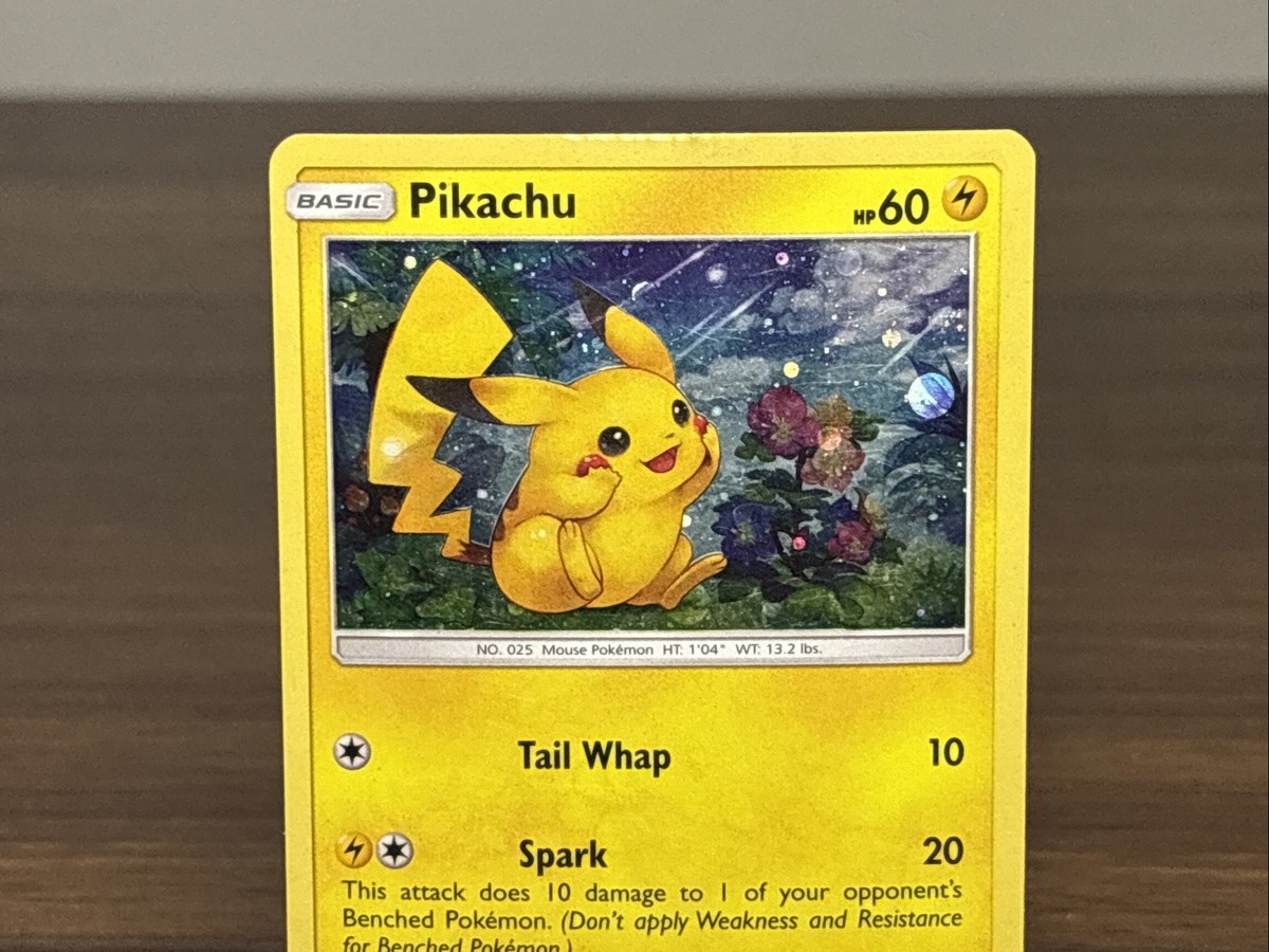 Pikachu SM86 Sun & Moon | Black Star Promo Cosmos Holo Pokemon