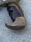 Vtg. Jaws 722 Curved 440 Stainless Steel Sword Knife with Alligator Style Sheath — photo 6