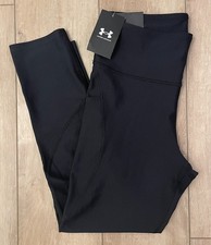 NWT Under Armour HeatGear Leggings-Women's L-Tight Compression-Ankle Crop-Fitted