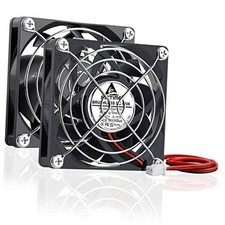 70mm x 70mm x 15mm 12v Brushless DC Cooling Fan 2Pin 2-Pack