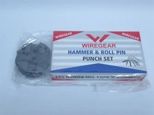 WIREGEAR Pin Punch Set Steel and Brass Mechanical Repair Tool GP3127309