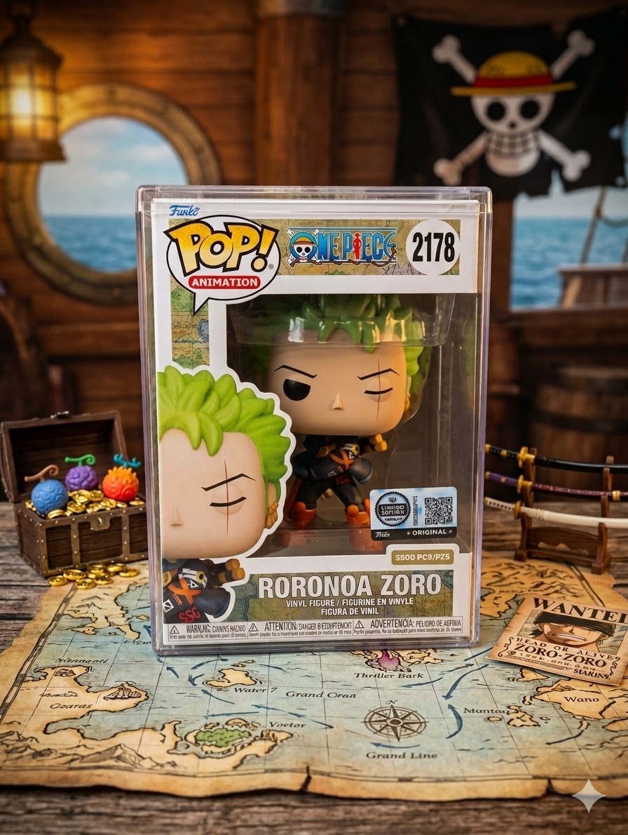 Funko Pop! One Piece Roronoa Zoro Royalty Limited Edition 2178 | eBay