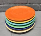 Vintage FIESTA 7" Dessert Plates - Six Original Colors!
