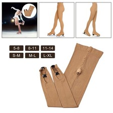 Figure Skating over The Boot Tights Leggings Thickening Socks Thermal Wear Long