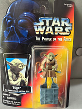 Star Wars Power of the Force Yoda Action Figure 1995 Kenner NIP