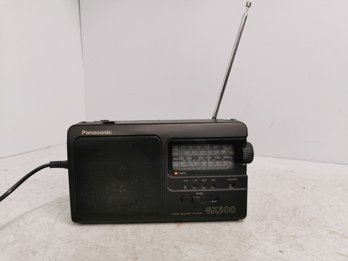 Panasonic RF-3500/ GX-500 4 Band Portable Radio Receiver | eBay UK