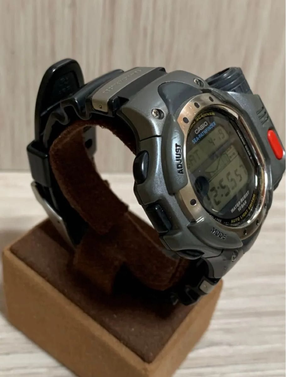 Casio Sea Pathfinder SPF-10 Radiant Thermo Scanner Tide Moon Graph