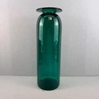 Large 20" Blenko #9642 Teal Glass Floor Vase Matt Carter