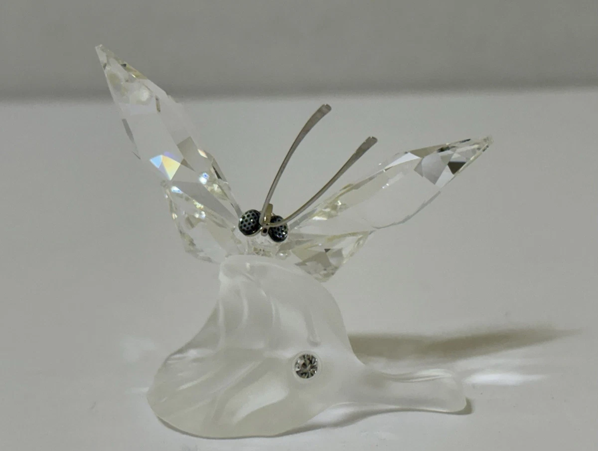 Swarovski Butterfly On Leaf | eBay
