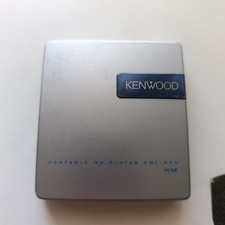 Kenwood MD Walkman DMC-P55 Silver MiniDisc Player Used No Battery