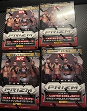 Panini Prizm 2021 UFC Debut Edition Blaster Box. Sealed Lot Of 4