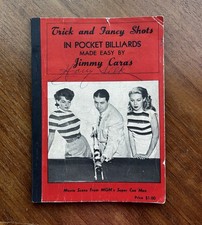Trick and Fancy Shots in Pocket Billiards Made Easy Jimmy Caras 1948 Pool Book