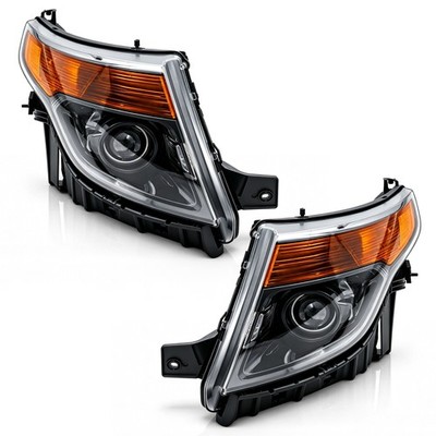 For 2011-2015 Ford Explorer Headlights Headlamps Light Left+Right 11 12 13 14 15
