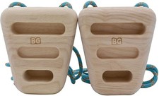 Wood Hangboard Rock Climbing Holds Sturdy Fingerboard Wall Training Gear
