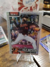 2026 Topps Series 1 - Silver Crackle - Felix Bautista  - #128 - Orioles