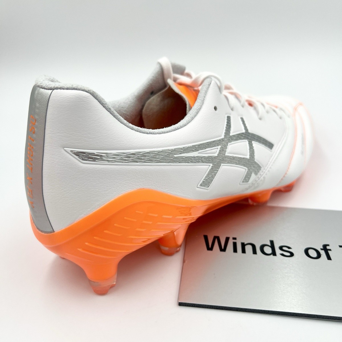Asics DS LIGHT X-FLY 6 1101A081-100 Soccer Cleats White Orange US