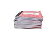 12 Deal Worthy Red Composition Notebooks Wide Ruled 80 Sheet Lot School Writing