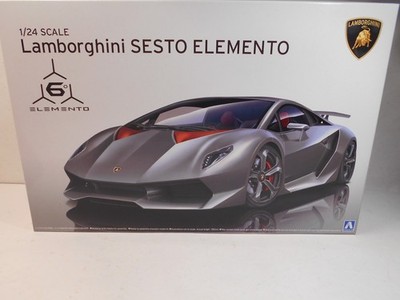 Aoshima (010730) - Plastic Kit - 1/24 - Lamborghini Sesto Elemento - NIB