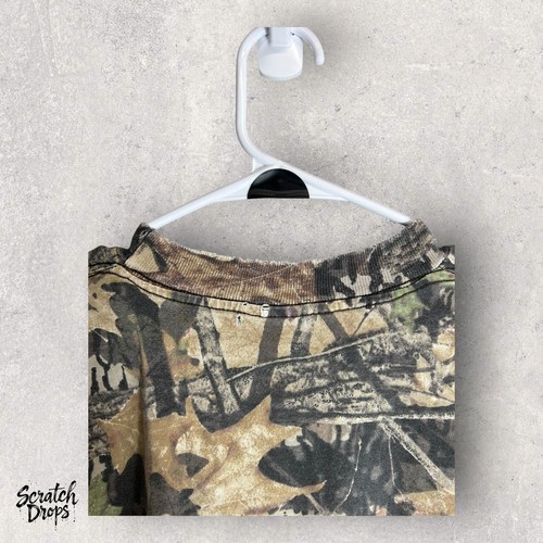 Liberty Vintage Camouflage Shirt Size Large Long Sleeve Hunting Outdoor Apparel - Picture 2 of 5