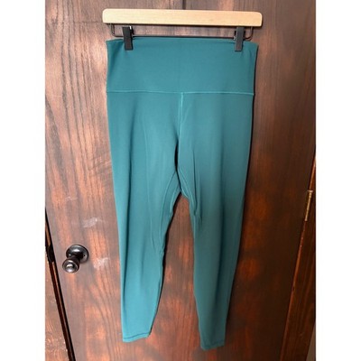 Lululemon Align High-Rise Pant 25 Teal Green Leggings LW5DITS Size 10 Submarine
