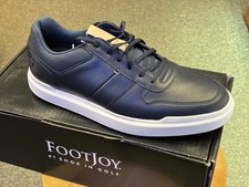 FootJoy Contour Casual Men’s Spikeless Golf Shoes Navy/White 8.5uk