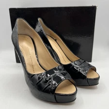 Giuseppe Zanotti Black Leather Heels Women’s Size 38 EU - A120315