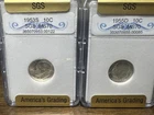 Silver 1953 S 1955 D Roosevelt Dime Gem BU Collection Lot Of 2