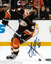 Anaheim Ducks Hampus Lindholm Autographed Signed 8x10 Photo COA F