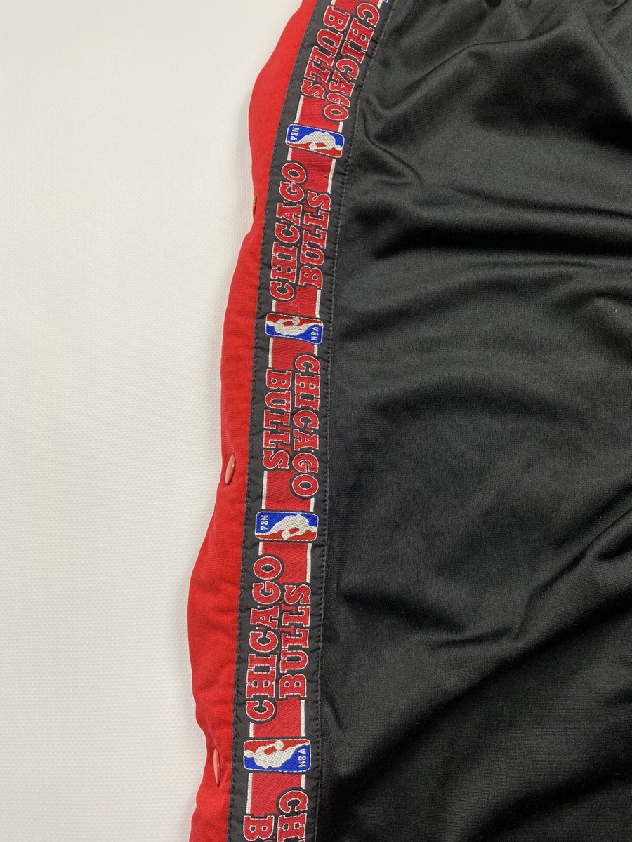 Vintage Y2K 90s Champion NBA Chicago Bulls Button Pants Sz S