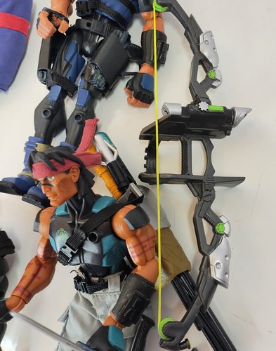 Lot of 4 GI Joe Sigma 6 Action Figures 2005-06 Collection Spirit Weapons + - Picture 6 of 19