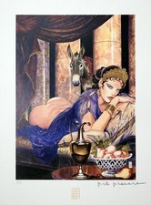 MANARA STAMPA FIRMATA GIRLS ON COVER 1 - SOGG. 10