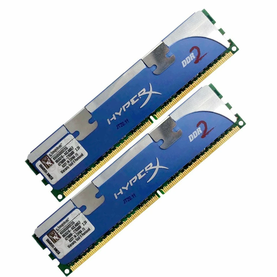 Kingston HyperX 4GB (2x 2GB) KHX8500D2/2G PC2-8500U DDR2 1066MHz Desktop RAM XBT - Image 2 of 4