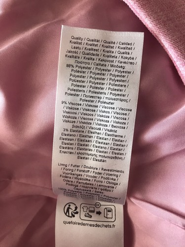 Blazer donna Zizzi nuovo taglia 54 AzA 75 L 79 cm rosa prezzo da nuovo 99,99 € - Foto 8 di 10